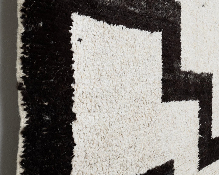Black Vintage Turkish Rug 9' 5" x 12' 5" | No. VR76038