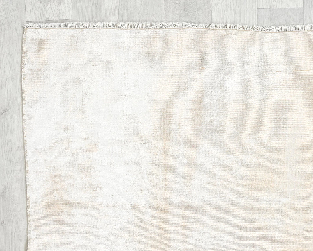 Beige Turkish Oushak Rug 5' 5" x 7' 8" Hand-Knotted | No. VR76050