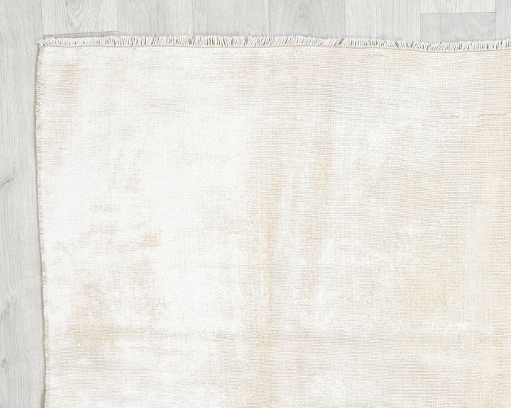 Beige Turkish Oushak Rug 5' 5" x 7' 8" Hand-Knotted | No. VR76050