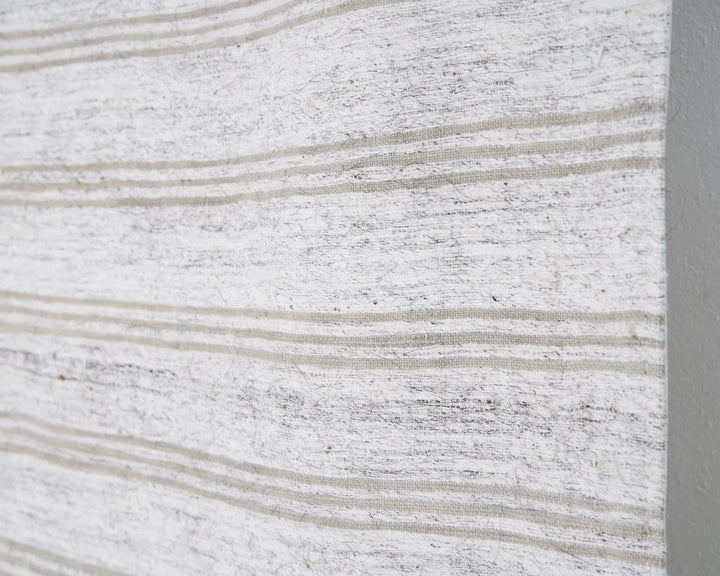 White Turkish Kilim Rug 5' 8" x 8' 11" Flat-Weave | No. VR76225