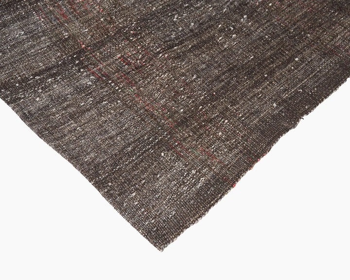 Brown Turkish Kilim Rug 8' 10" x 12' Flat-Weave | No. VR76768
