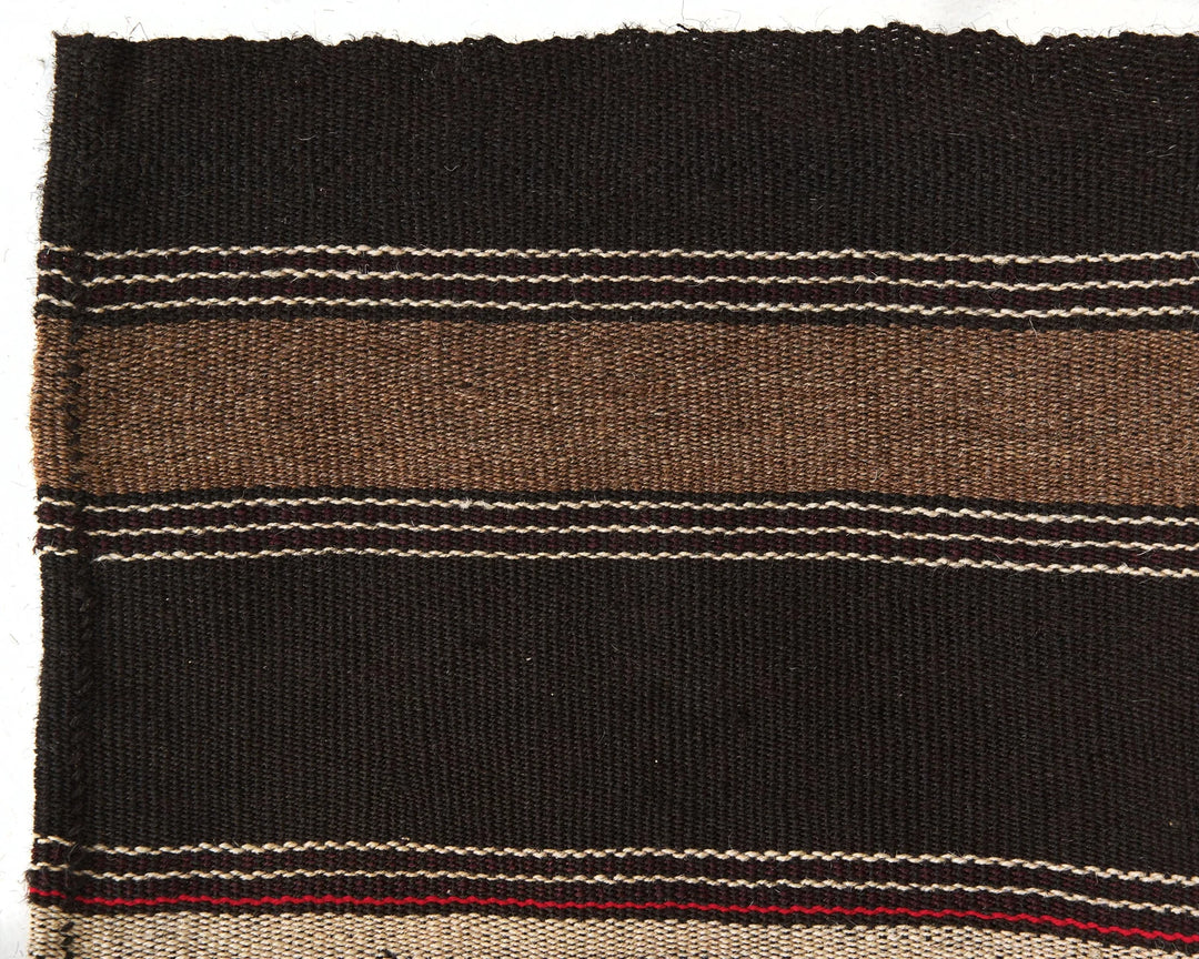 Brown Turkish Kilim Rug 5' 1" x 7' 5" Flat-Weave | No. VR76769