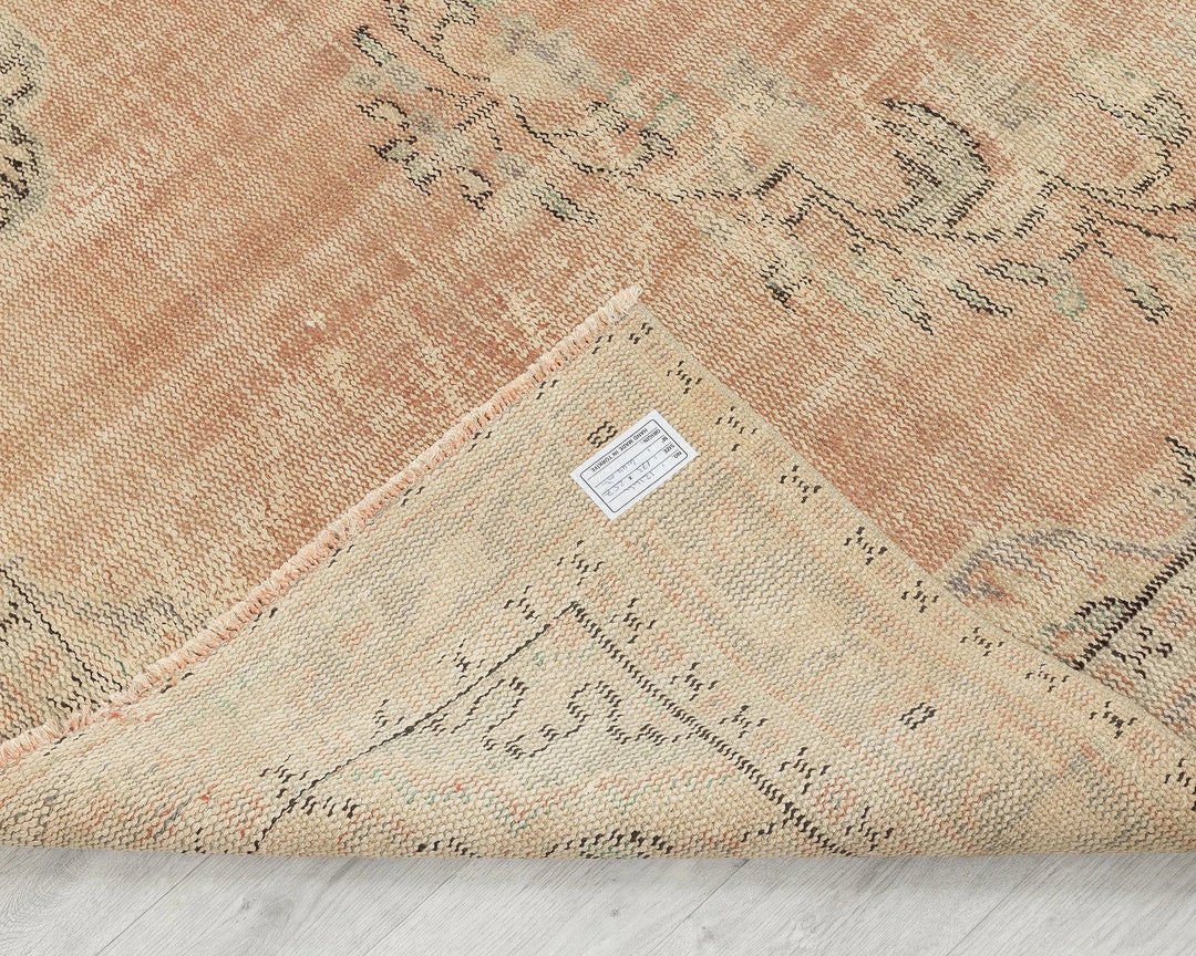 Multicolor Turkish Oushak Rug 5'8" x 8'5" Hand-Knotted | No. VR76900