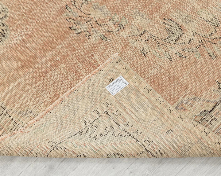 Multicolor Turkish Oushak Rug 5'8" x 8'5" Hand-Knotted | No. VR76900
