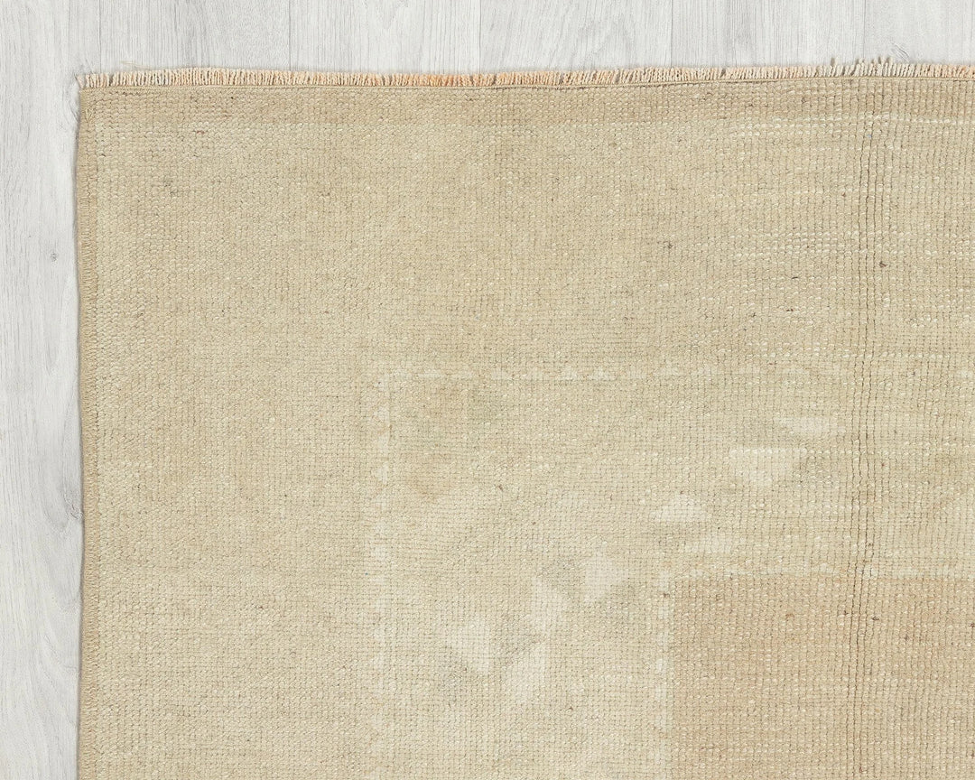 Multicolor Turkish Oushak Rug 3'7" x 6'7" Hand-Knotted | No. VR77218
