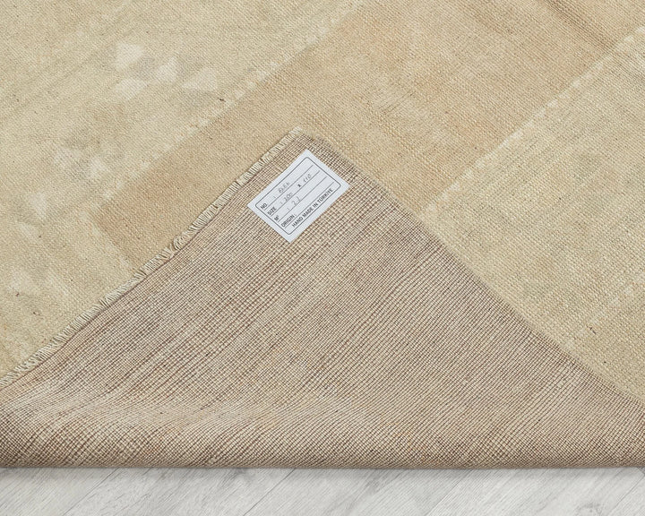 Multicolor Turkish Oushak Rug 3'7" x 6'7" Hand-Knotted | No. VR77218
