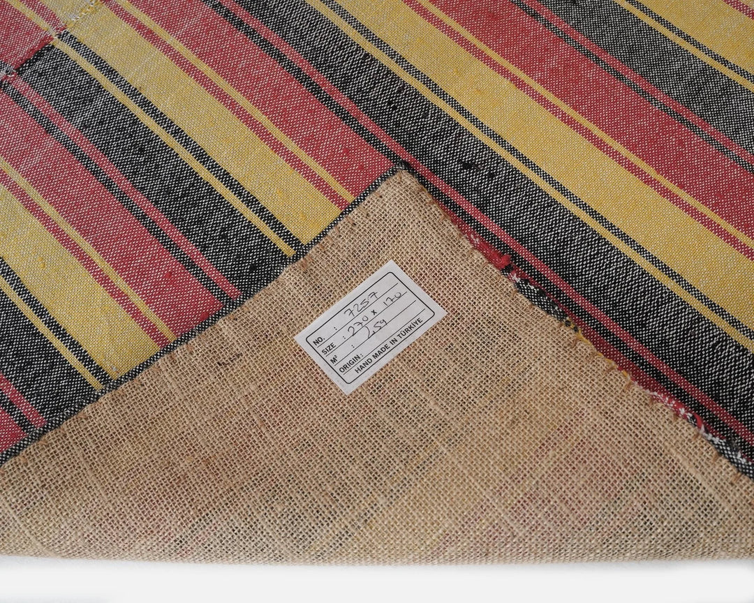 Multicolor Turkish Kilim Rug 6' x 8' 11" Flat-Weave | No. VR77242