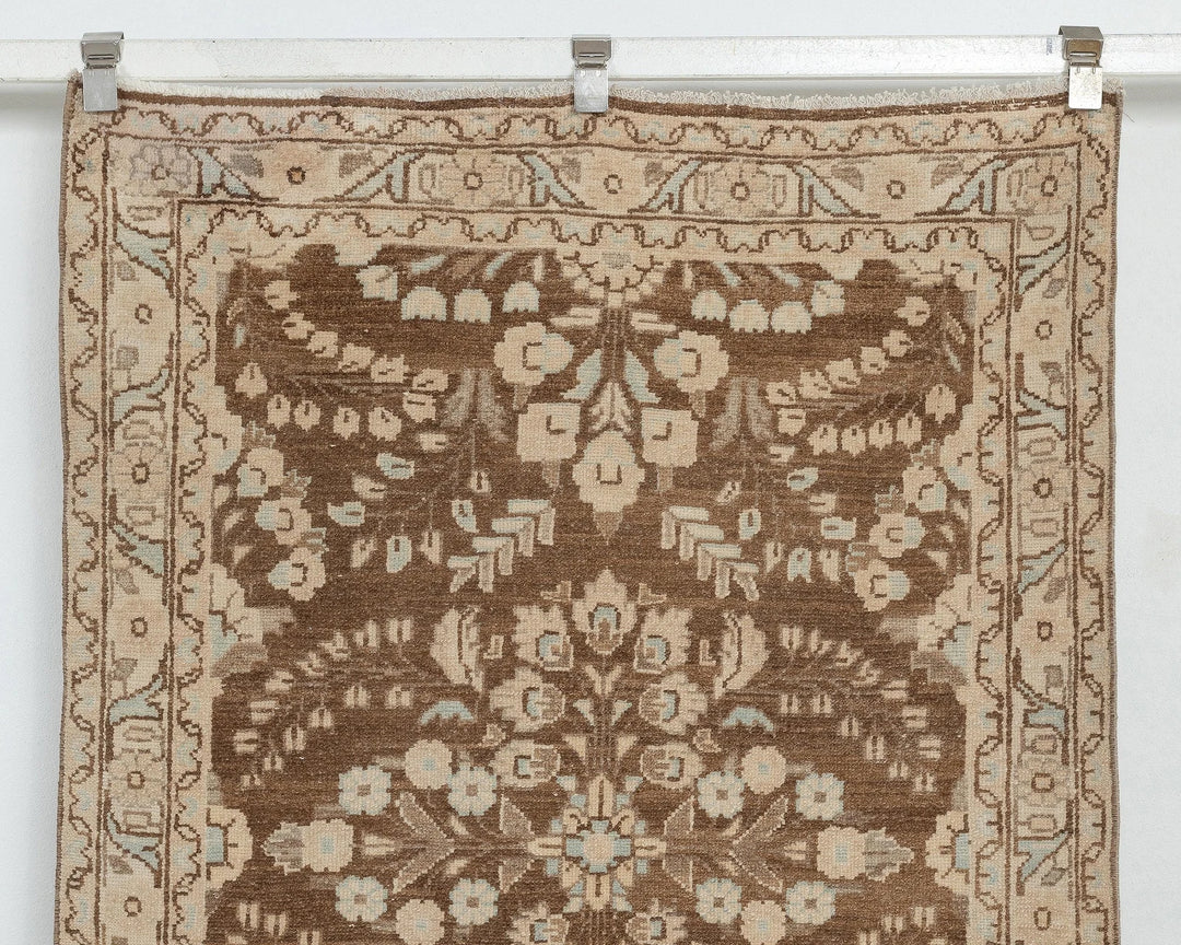 Brown Runner Rug 3' 5" x 13' 1" | No. VR77285