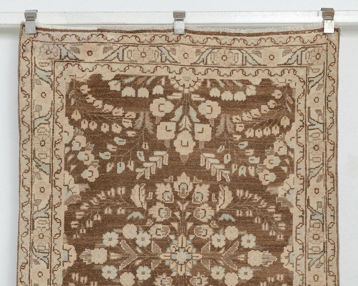 Brown Runner Rug 3' 5" x 13' 1" | No. VR77285