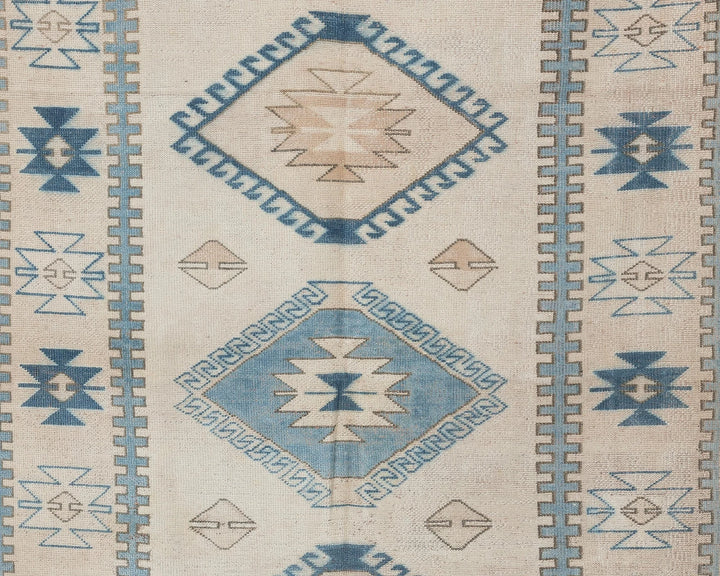 Multicolor Turkish Oushak Rug 5' 5" x 8' 1" Hand-Knotted | No. VR77356