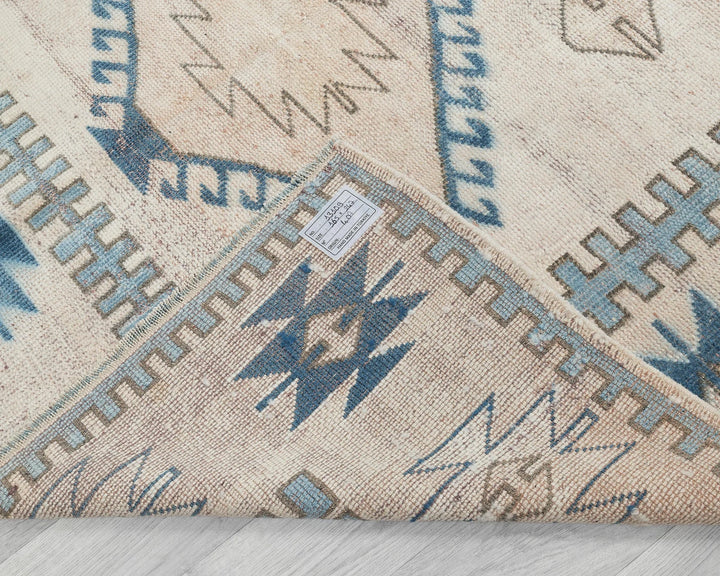 Multicolor Turkish Oushak Rug 5' 5" x 8' 1" Hand-Knotted | No. VR77356
