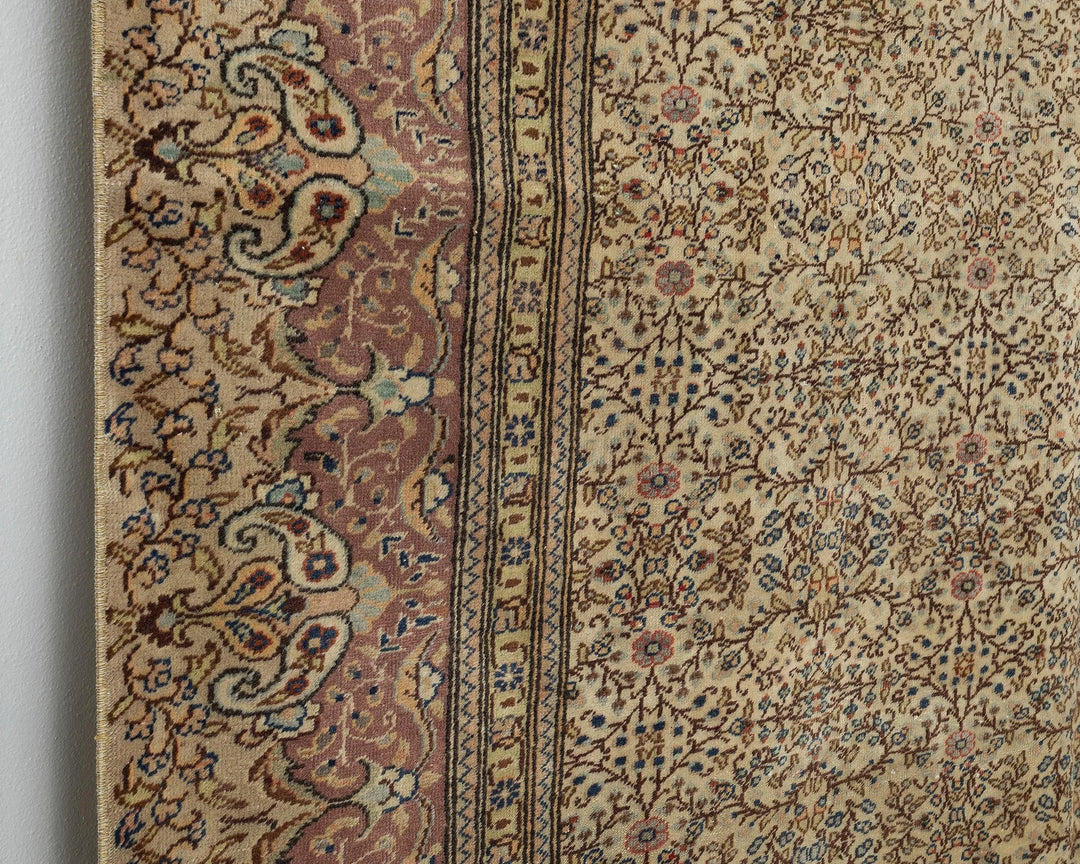 Multicolor Turkish Oushak Rug 6' 7" x 9' 4" Hand-Knotted | No. VR77375