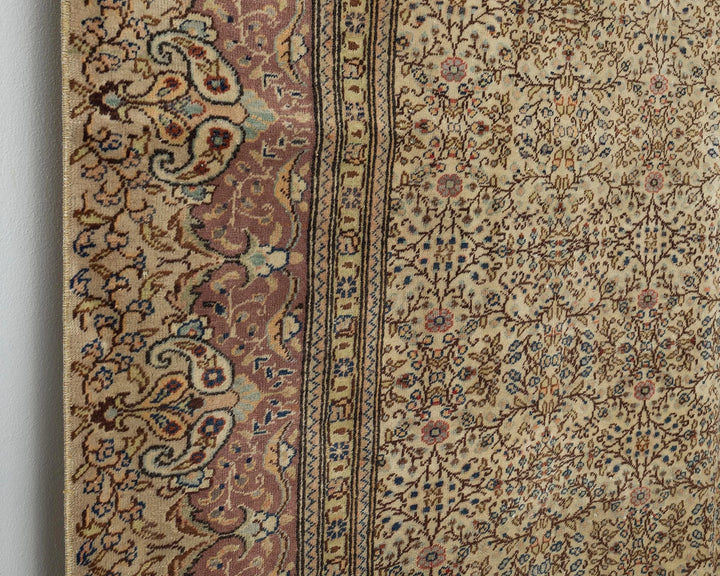 Multicolor Turkish Oushak Rug 6' 7" x 9' 4" Hand-Knotted | No. VR77375