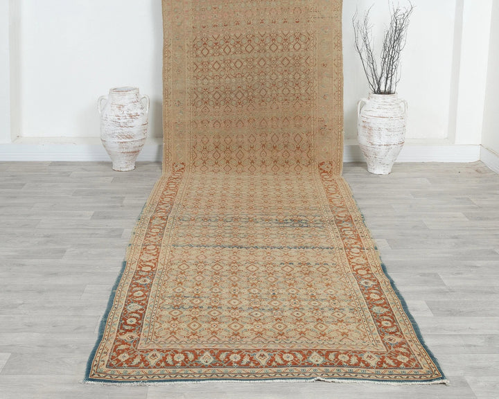 Blue Runner Rug 3' 10" x 14' 4" | No. VR77450