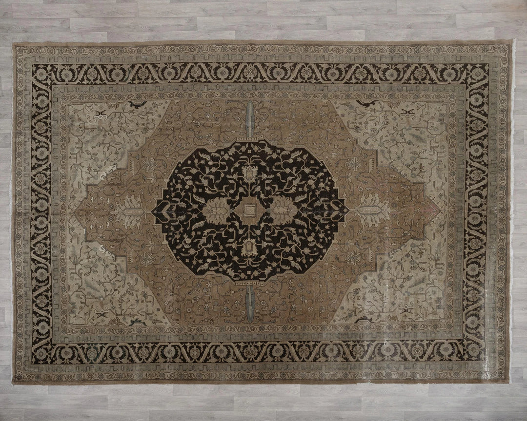 Oushak Rug 9' 7" x 12' 6" | No. VR77504