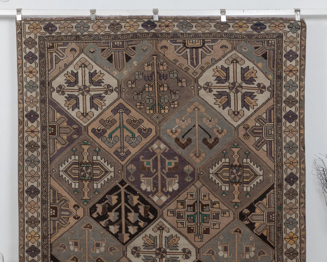Multicolor Turkish Oushak Rug 6' 9" x 10' Hand-Knotted | No. VR77599