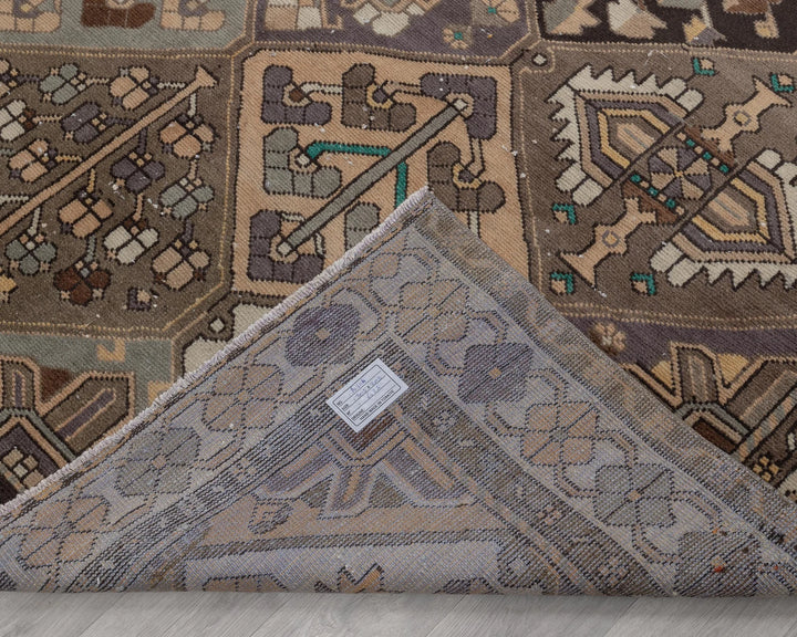 Multicolor Turkish Oushak Rug 6' 9" x 10' Hand-Knotted | No. VR77599