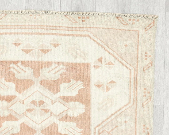 Multicolor Turkish Oushak Rug 2'10" x 4'7" Hand-Knotted | No. VR77783