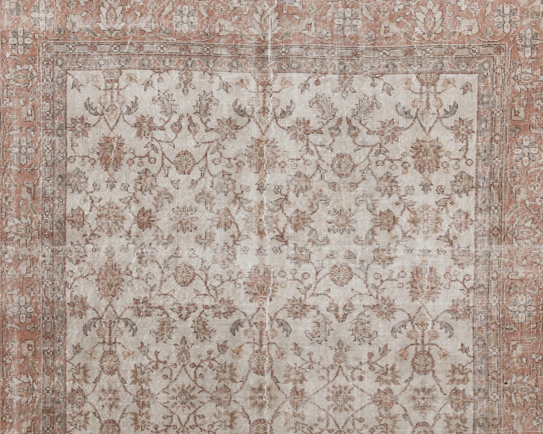 Multicolor Turkish Oushak Rug 190' x 301' Hand-Knotted | No. VR77860