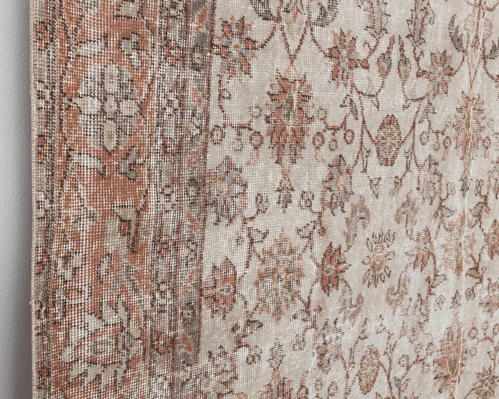 Multicolor Turkish Oushak Rug 190' x 301' Hand-Knotted | No. VR77860