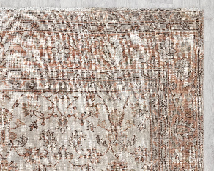 Multicolor Turkish Oushak Rug 190' x 301' Hand-Knotted | No. VR77860