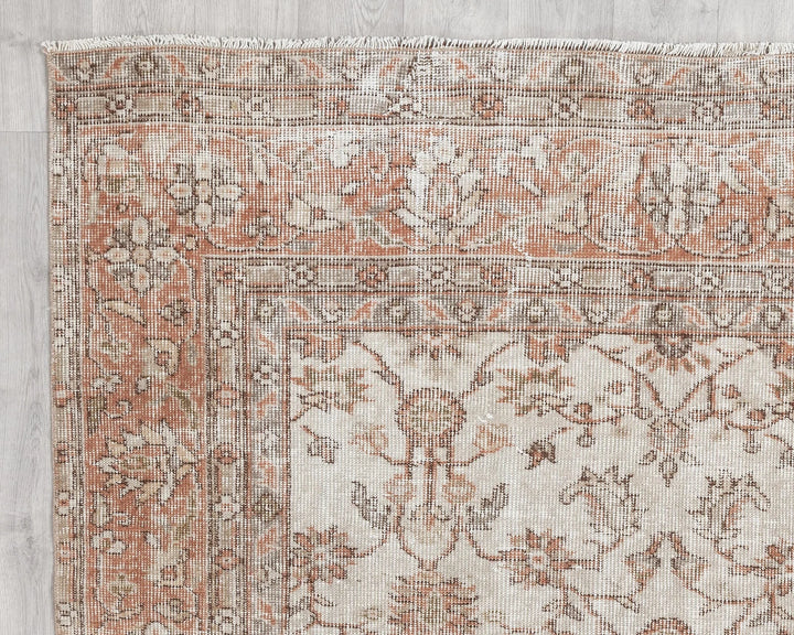 Multicolor Turkish Oushak Rug 190' x 301' Hand-Knotted | No. VR77860