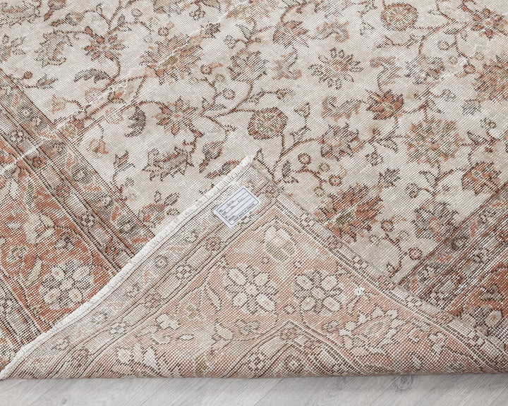 Multicolor Turkish Oushak Rug 190' x 301' Hand-Knotted | No. VR77860