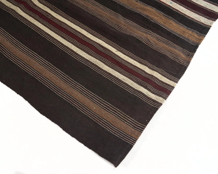Multicolor Turkish Kilim Rug 9'2" x 12'7" Flat-Weave | No. VR77914