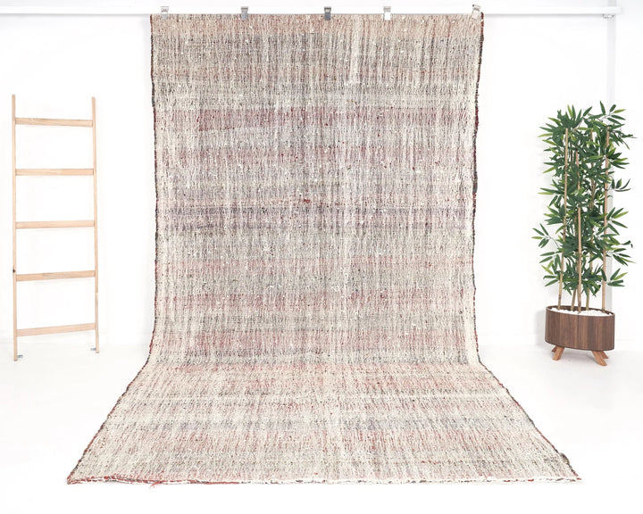 Multicolor Turkish Kilim Rug 5' 8" x 10' 1" Flat-Weave | No. VR78215