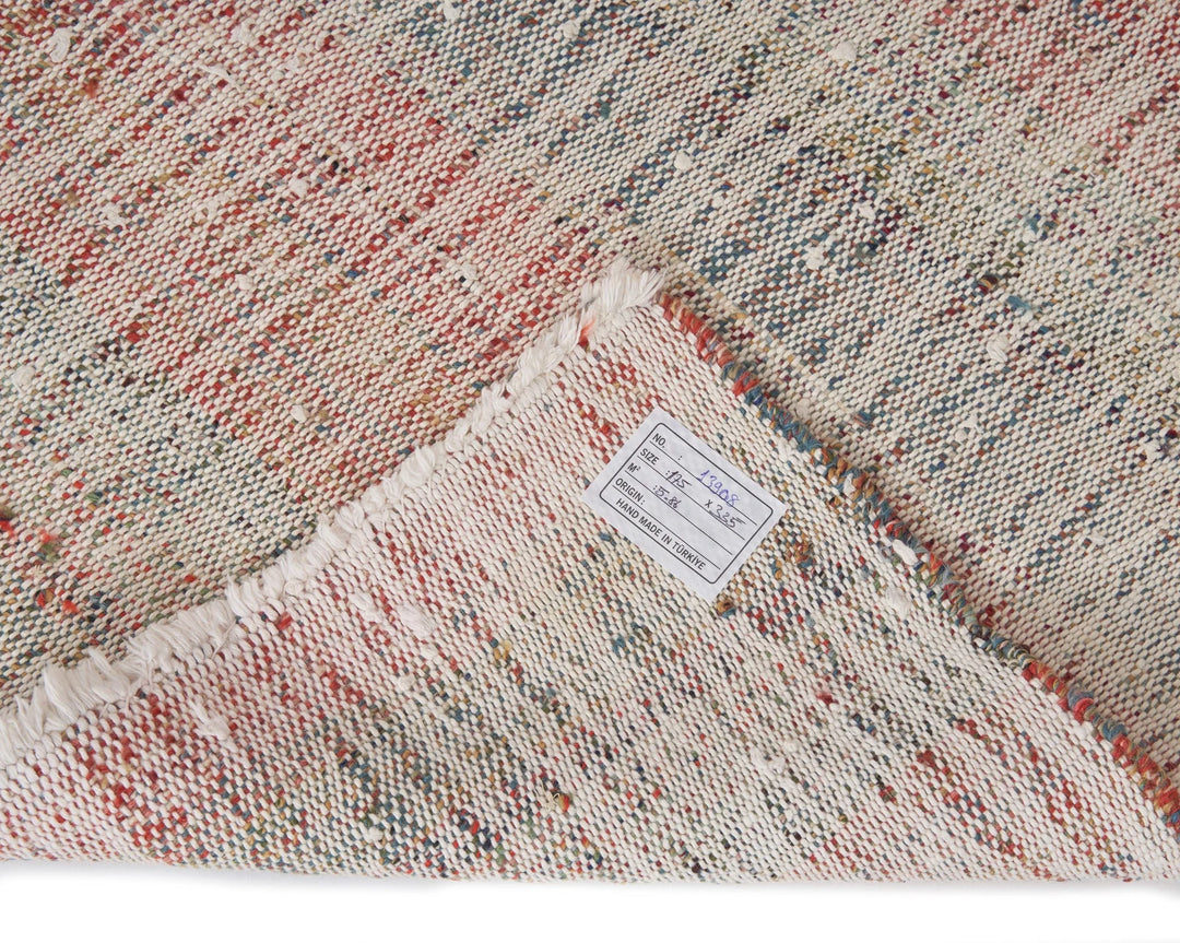 Multicolor Turkish Kilim Rug 5' 8" x 10' 1" Flat-Weave | No. VR78215