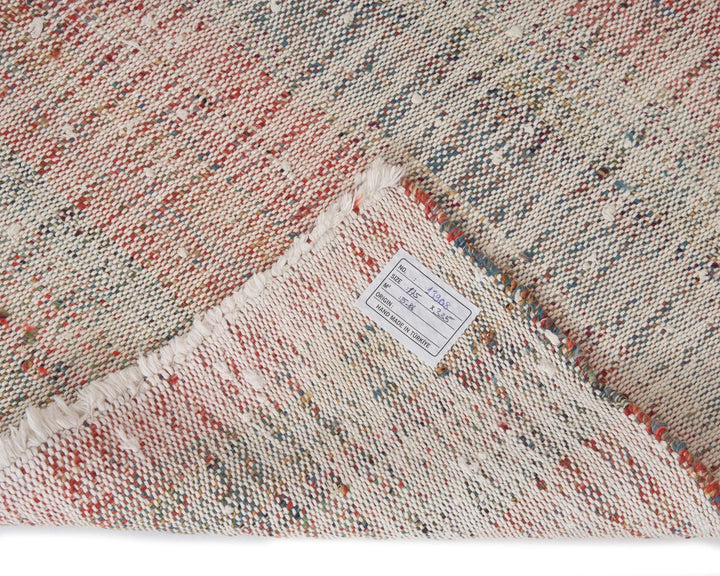 Multicolor Turkish Kilim Rug 5' 8" x 10' 1" Flat-Weave | No. VR78215