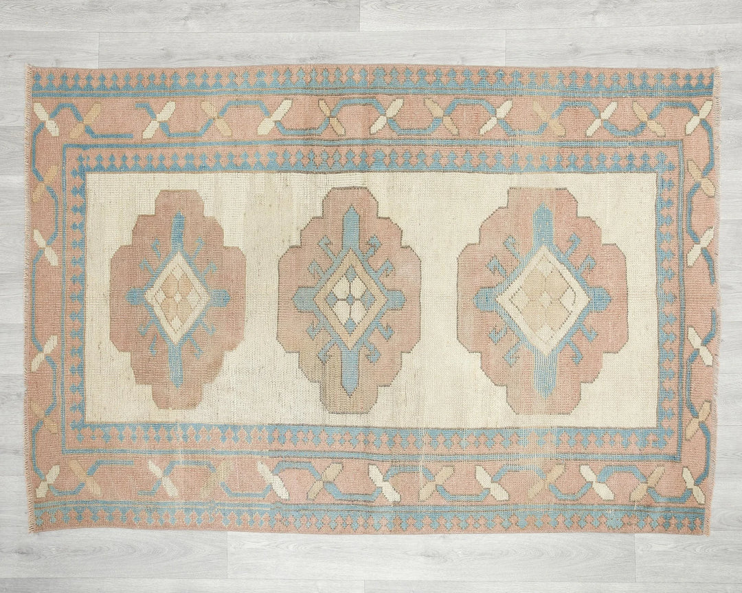 Oushak Rug 3' 10" x 5' 7" | No. VR78237