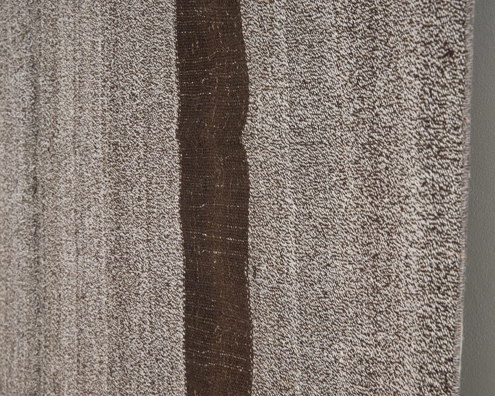 Black Kilim Rug 6' 5" x 8' 2" | No. VR78248