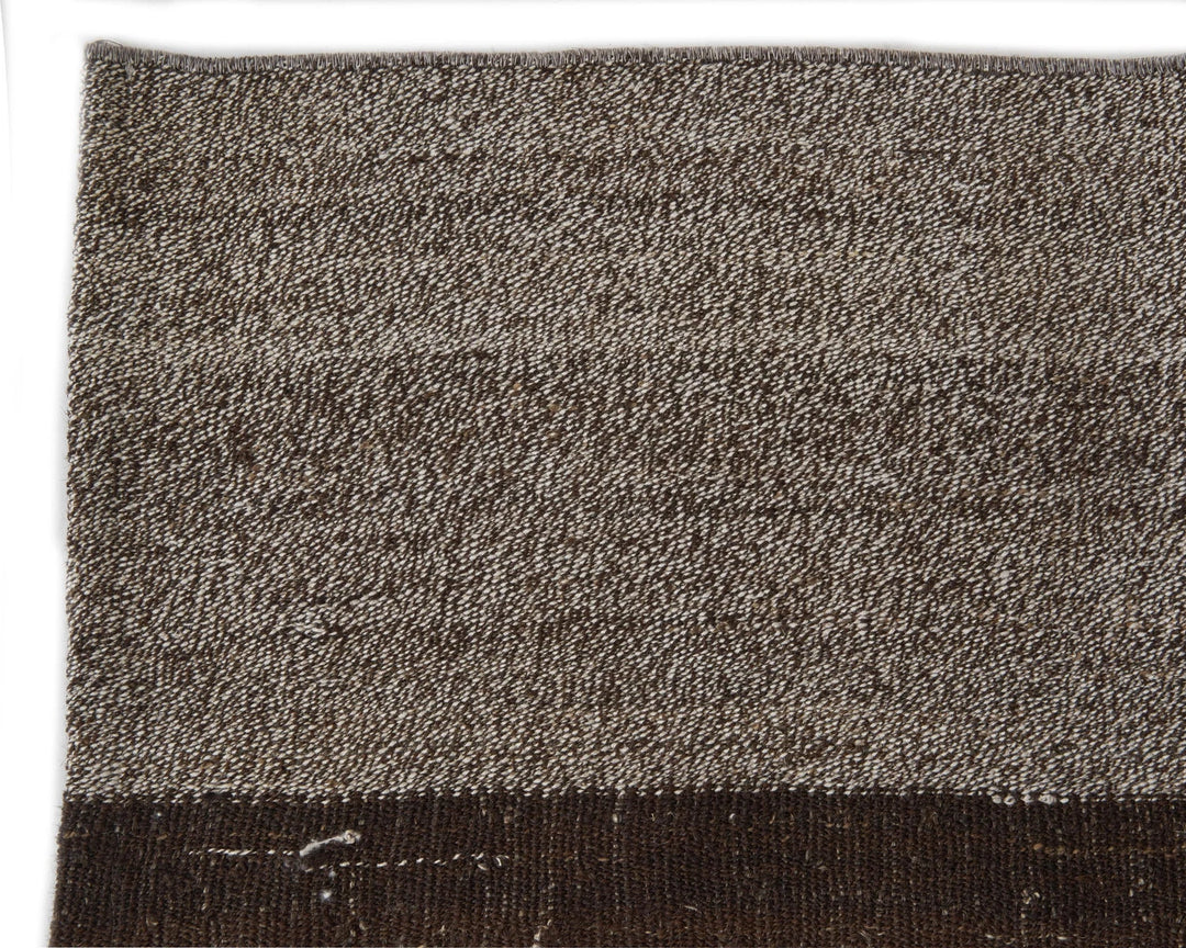 Black Kilim Rug 6' 5" x 8' 2" | No. VR78248