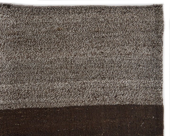 Black Kilim Rug 6' 5" x 8' 2" | No. VR78248