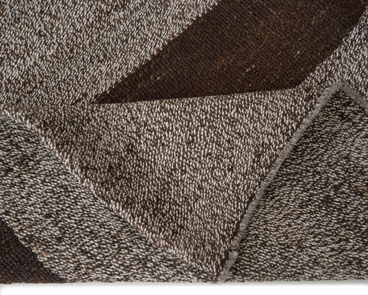 Black Kilim Rug 6' 5" x 8' 2" | No. VR78248