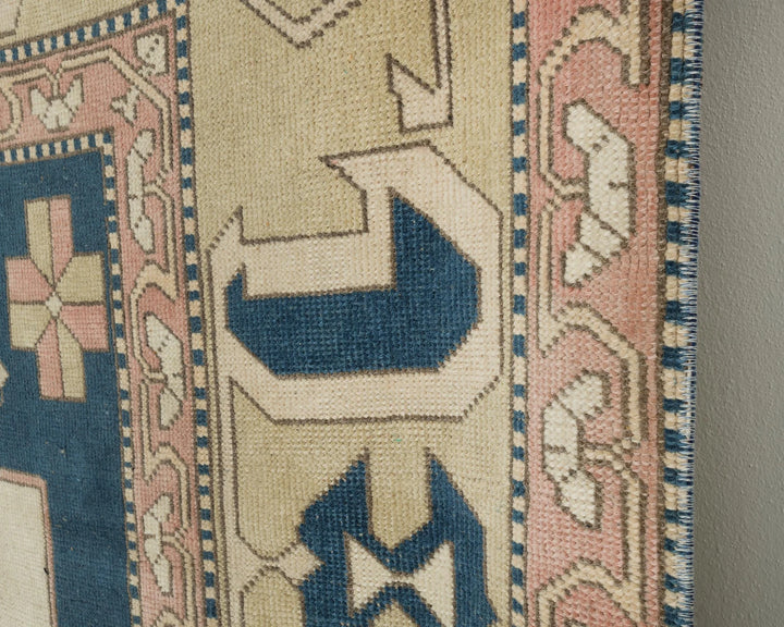 Multicolor Turkish Oushak Rug 7' 10" x 11' 2" Hand-Knotted | No. VR78262