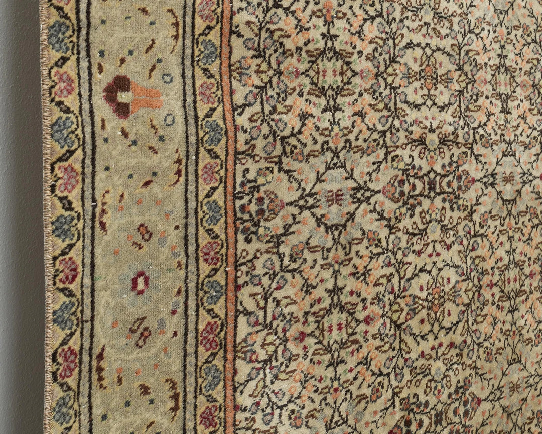 Multicolor Turkish Oushak Rug 6' 4" x 9' 3" Hand-Knotted | No. VR78386