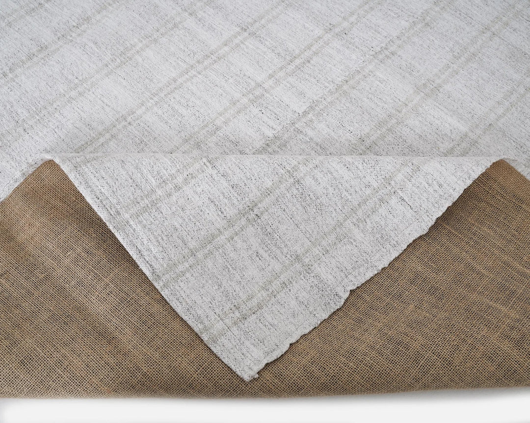 Gray Kilim Rug 5' 10" x 9' 2" | No. VR78507