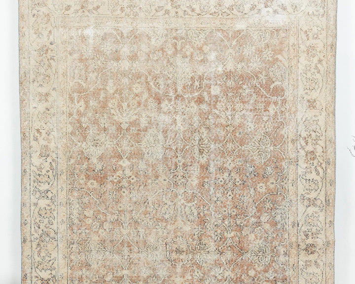 Multicolor Turkish Oushak Rug 5' 10" x 9' 4" Hand-Knotted | No. VR78557