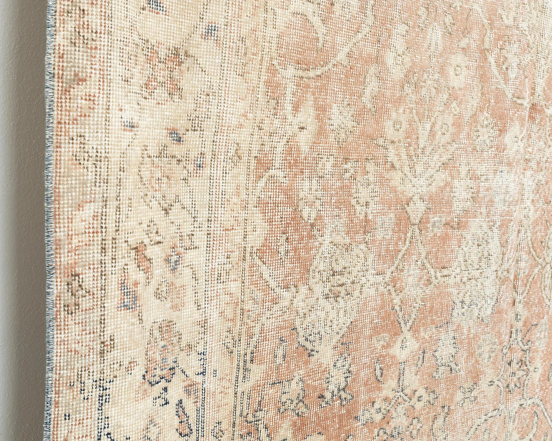 Multicolor Turkish Oushak Rug 5' 10" x 9' 4" Hand-Knotted | No. VR78557