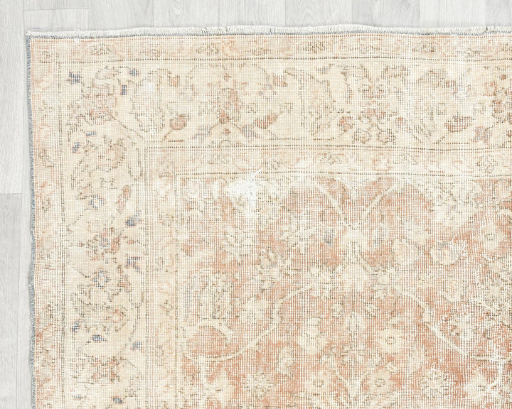 Multicolor Turkish Oushak Rug 5' 10" x 9' 4" Hand-Knotted | No. VR78557