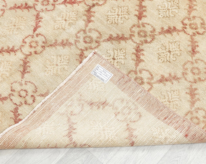 Multicolor Turkish Oushak Rug 4'11" x 8'10" Hand-Knotted | No. VR78724