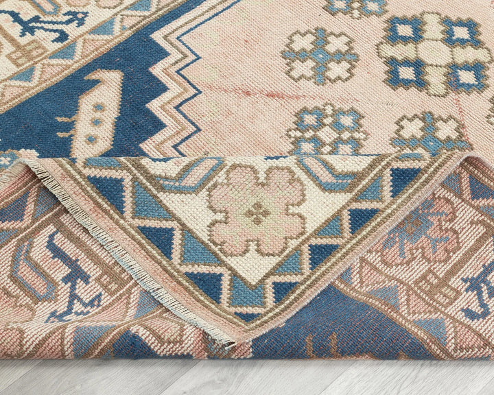 Blue Oushak Rug 4' x 6' 4" | No. VR78771