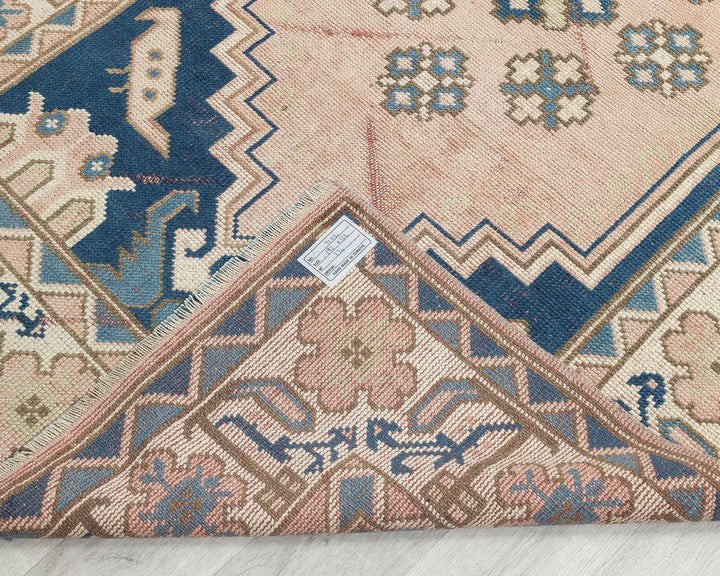 Blue Oushak Rug 4' x 6' 4" | No. VR78771