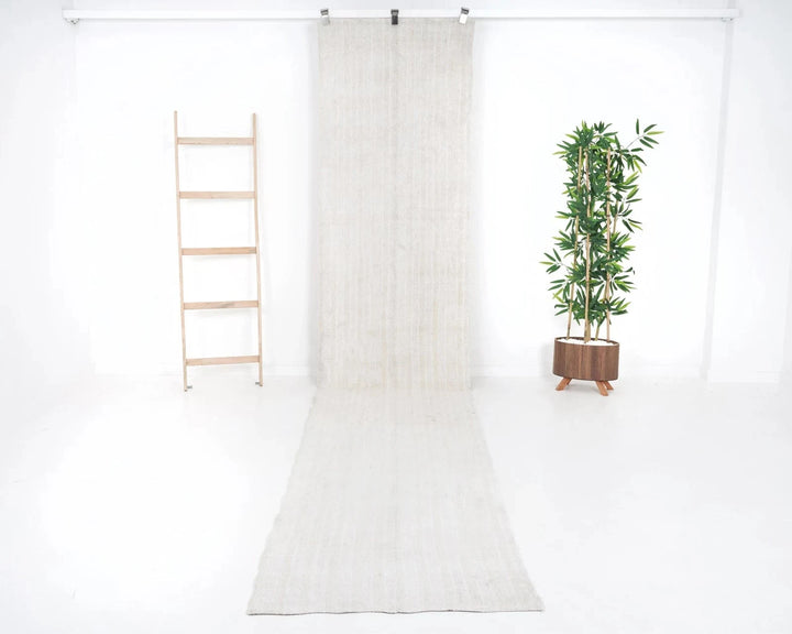 Multicolor Turkish Kilim Rug 2'7" x 13'8" Flat-Weave | No. VR78936