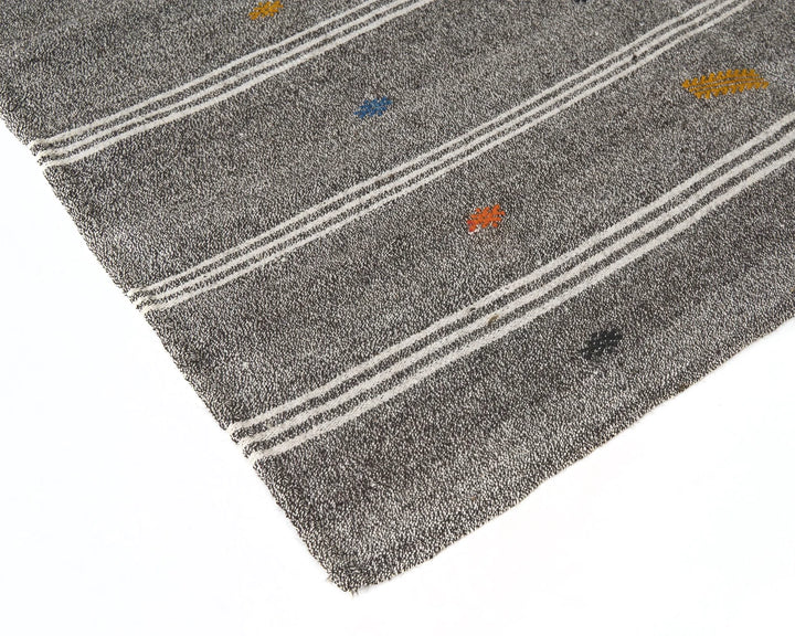 Gray Kilim Rug 5' 11" x 10' | No. VR79016
