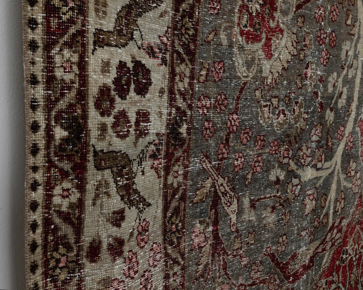 Beige Oushak Rug 7' 5" x 10' 6" | No. VR79128