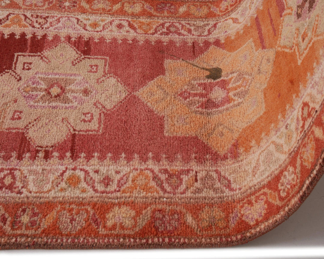 Multicolor Turkish Oushak Rug 2'11" x 13'1" Hand-Knotted | No. VR79134