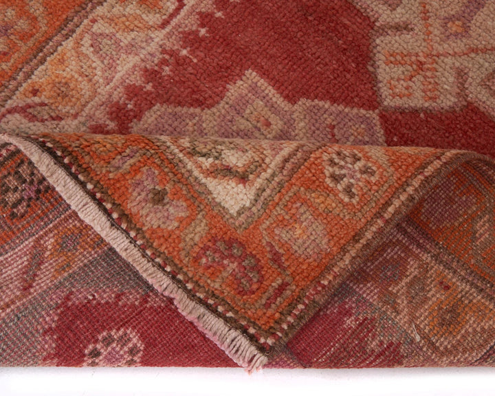 Multicolor Turkish Oushak Rug 2'11" x 13'1" Hand-Knotted | No. VR79134